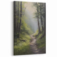 Electric Wall Art: Tranquil Forest Path in Modern Electric Decor