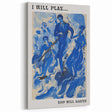 Electric Wall Art: Bold Blue Jazz Musicians in Modern Electric Decor