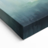 Electric Forest Wall Art: Serene Misty Landscape in Modern Decor