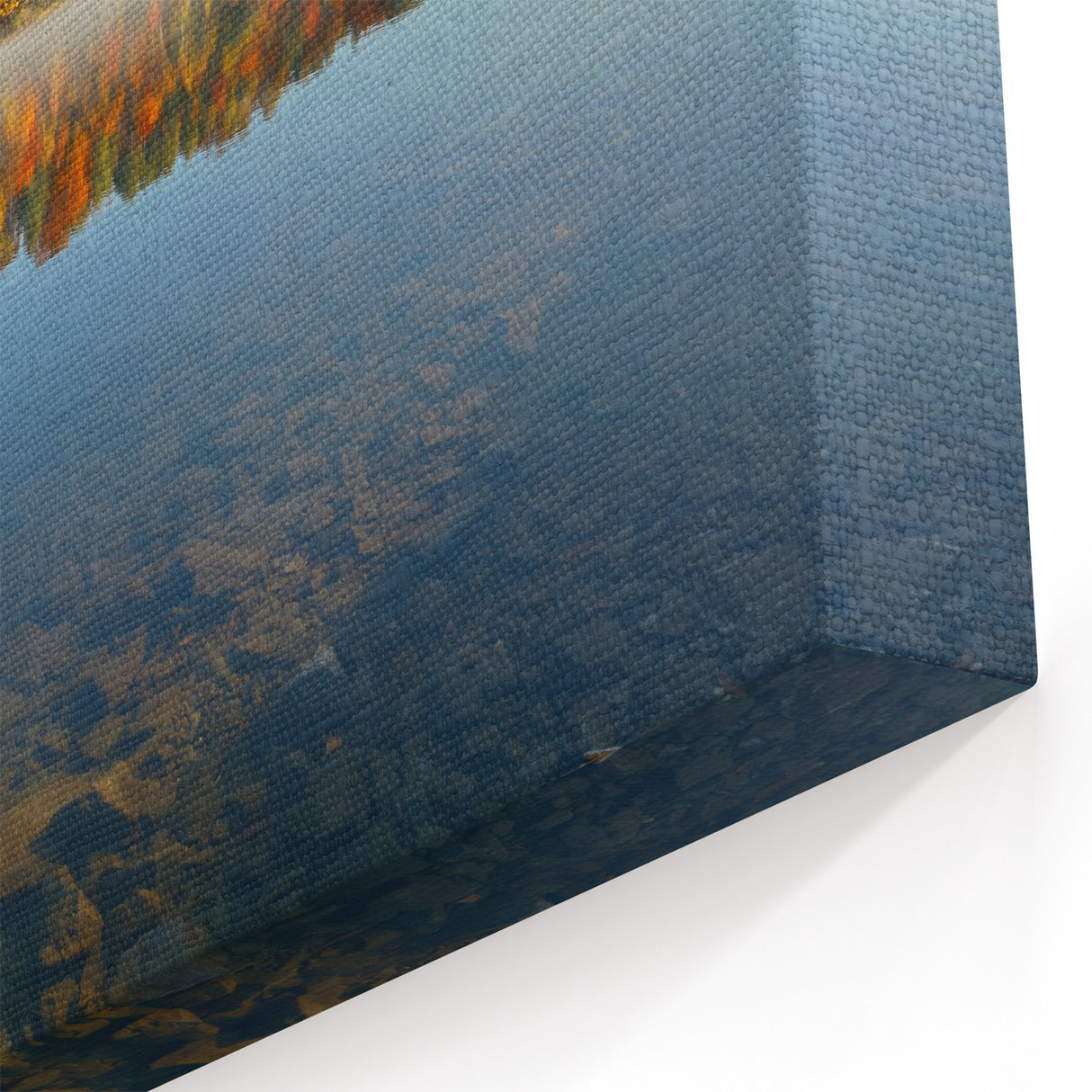 New Hampshire Photography - Reflections of Autumn Forest Canvas Prints