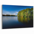 New Hampshire Poster Art - Scenic Lake and Forest Reflection Canvas