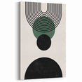 Bohemian Wall Art | Minimalist Geometric Circles Design | Boho Decor