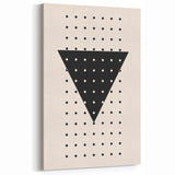 Bohemian Wall Art | Minimalist Geometric Triangle Design | Boho Decor
