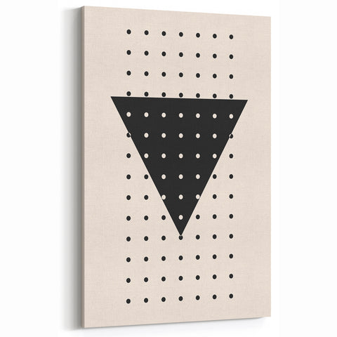 Bohemian Wall Art | Minimalist Geometric Triangle Design | Boho Decor