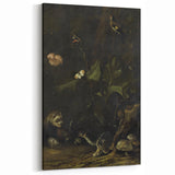 Dark Moody Wall Art Dramatic Woodland Scene with Wildlife