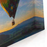 Napa Valley Hot Air Balloon Ride – Scenic Wine Country Wall Art