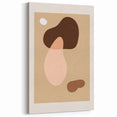 Bohemian Wall Art | Abstract Organic Shapes in Warm Earth Tones | Boho Decor