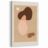 Bohemian Wall Art | Abstract Organic Shapes in Warm Earth Tones | Boho Decor