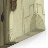 Dark Moody Wall Art Gothic Architectural Print for Dramatic Interiors