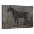 Moody Art Prints - Dark Horse Portrait for Timeless Wall Decor