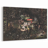 Dark Moody Wall Art - Enchanted Forest Scene for Unique Interiors