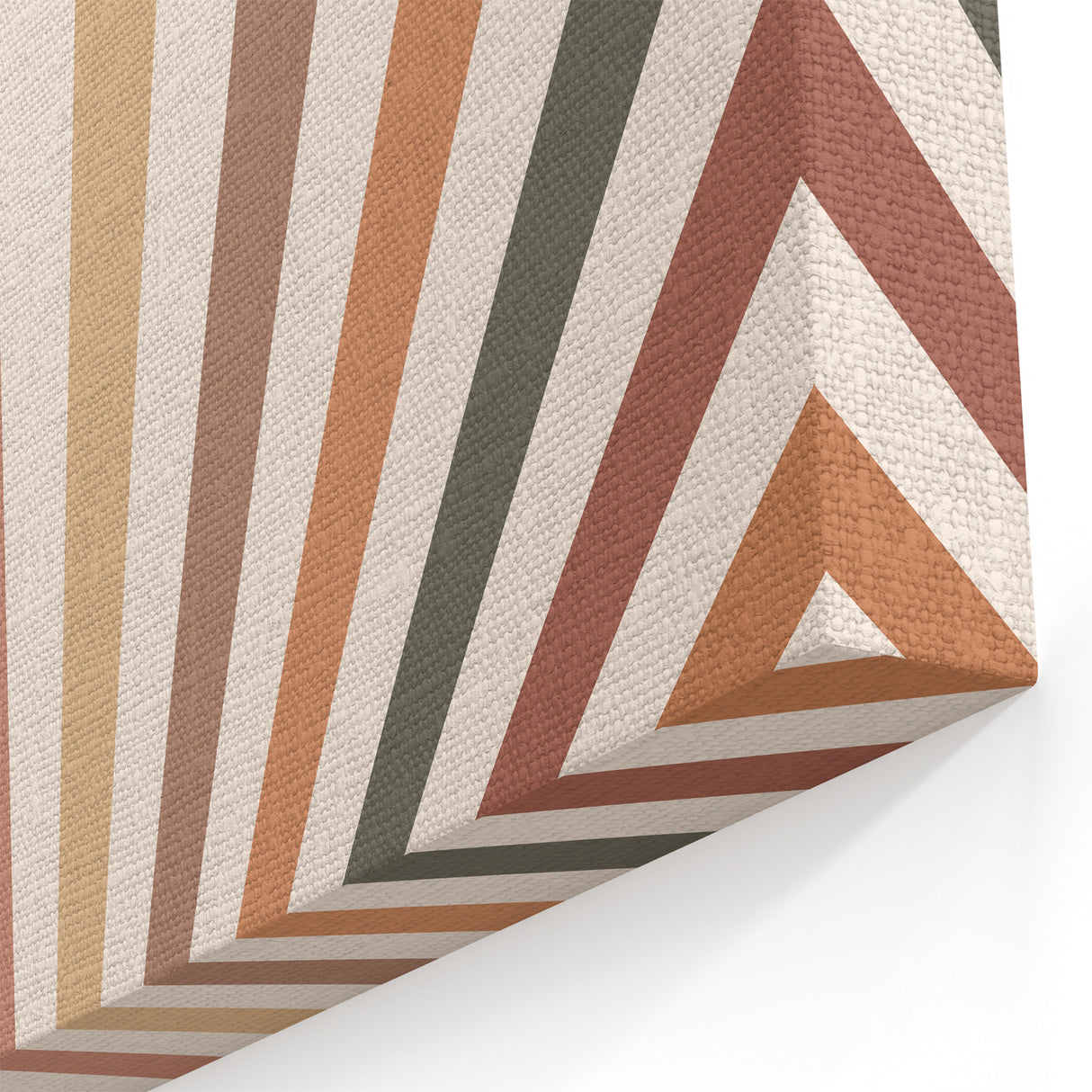 Bohemian Wall Art Sunrise | Eclectic Boho Decor Canvas | Retro Chic Design