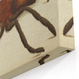 Grunge Spider Illustration - Vintage Grunge Aesthetic Canvas Print