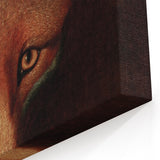 Grunge Aesthetic Fox Wall Art - Abstract Urban Grunge Art on Canvas