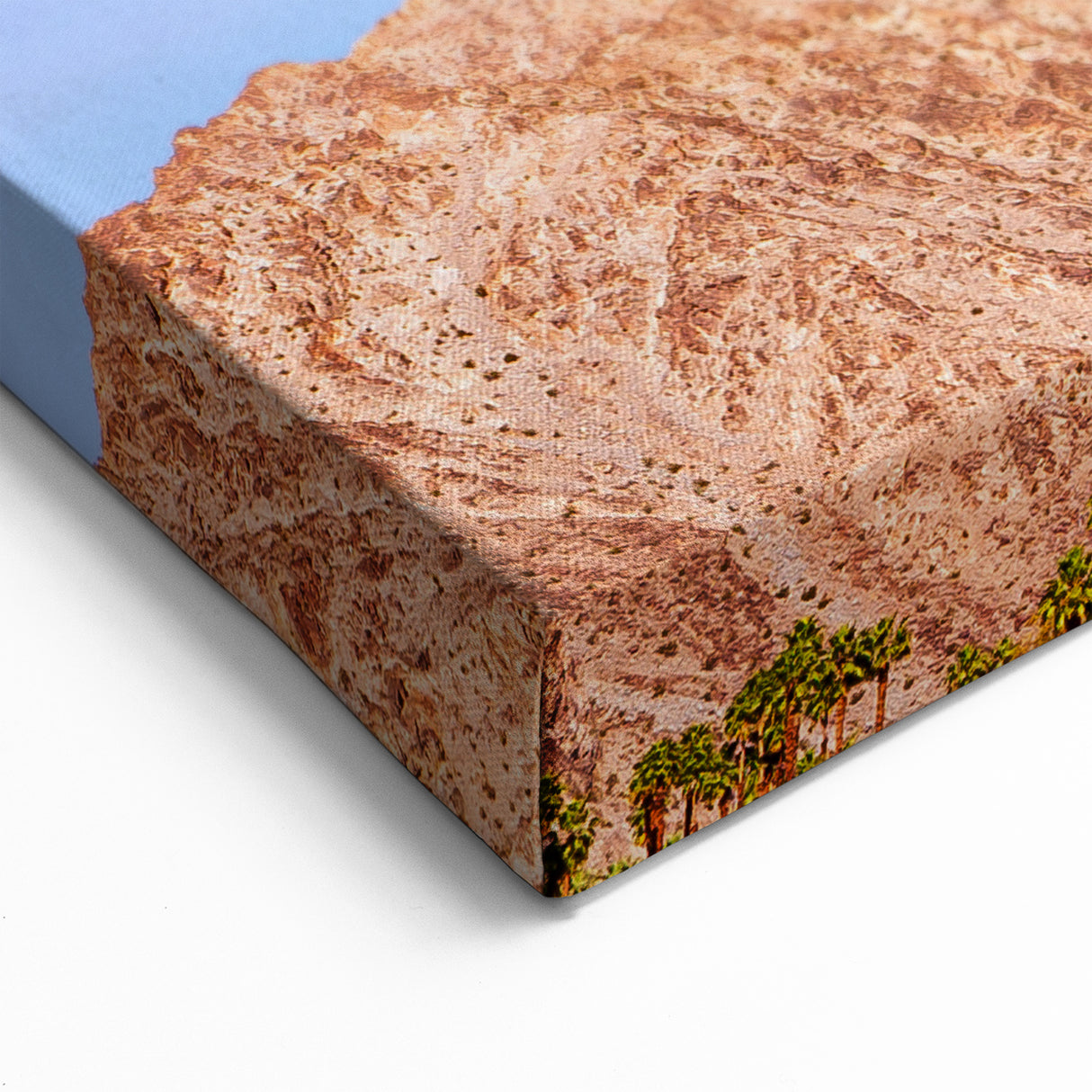 Palm Springs Sunset Art - California Desert Landscape on Canvas