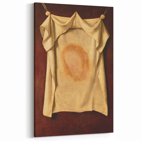 Grunge Canvas Print - Abstract Distressed Fabric Wall Art - Vintage Grunge Decor