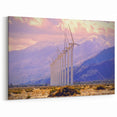 Framed Palm Springs Prints - California Desert Landscape on Canvas