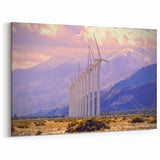 Framed Palm Springs Prints - California Desert Landscape on Canvas