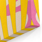 Eclectic Boho Wall Art | Boho Chic Colorful Canvas | Vibrant Design
