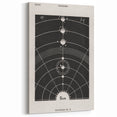 Grunge Wall Art - Vintage Solar System Diagram Print - Abstract Grunge Art