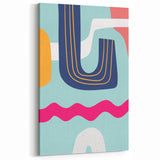 Boho Chic Abstract Art | Eclectic Bohemian Wall Art | Bold Design