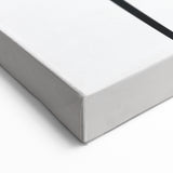 Minimalist Boho Wall Art | Black and White Abstract Canvas | Modern Decor