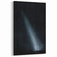 Grunge Wall Art - Starry Night Sky Print - Abstract Grunge Canvas Decor