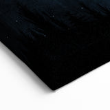Grunge Wall Art - Starry Night Sky Print - Abstract Grunge Canvas Decor