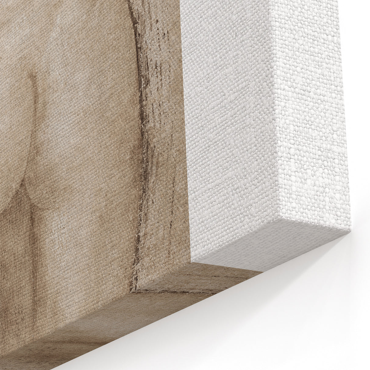 Vintage Nude Study Grunge Wall Art - Minimalist Grunge Canvas Print