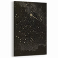 Grunge Wall Art | Vintage Cosmic Starburst Print | Abstract Grunge Art