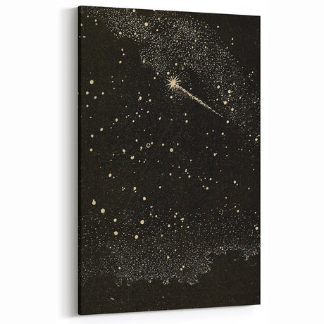 Grunge Wall Art | Vintage Cosmic Starburst Print | Abstract Grunge Art