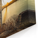 New Jersey Canvas Prints – Scenic George Washington Bridge at Sunset