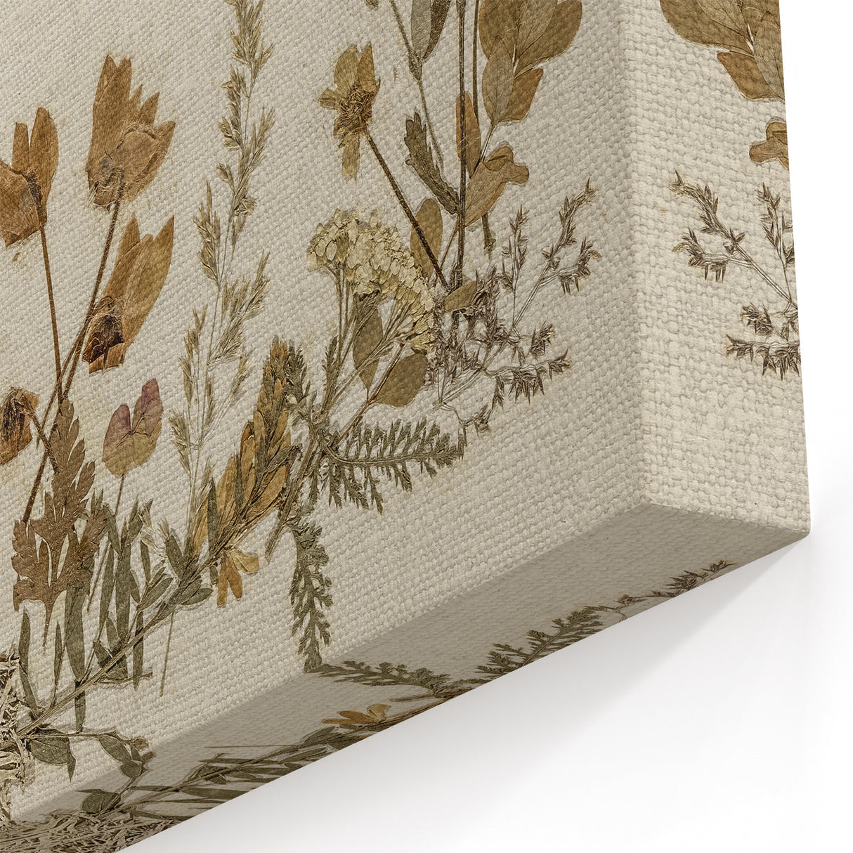 Vintage Grunge Floral Wall Art | Grunge Aesthetic Canvas Print | Distressed Art