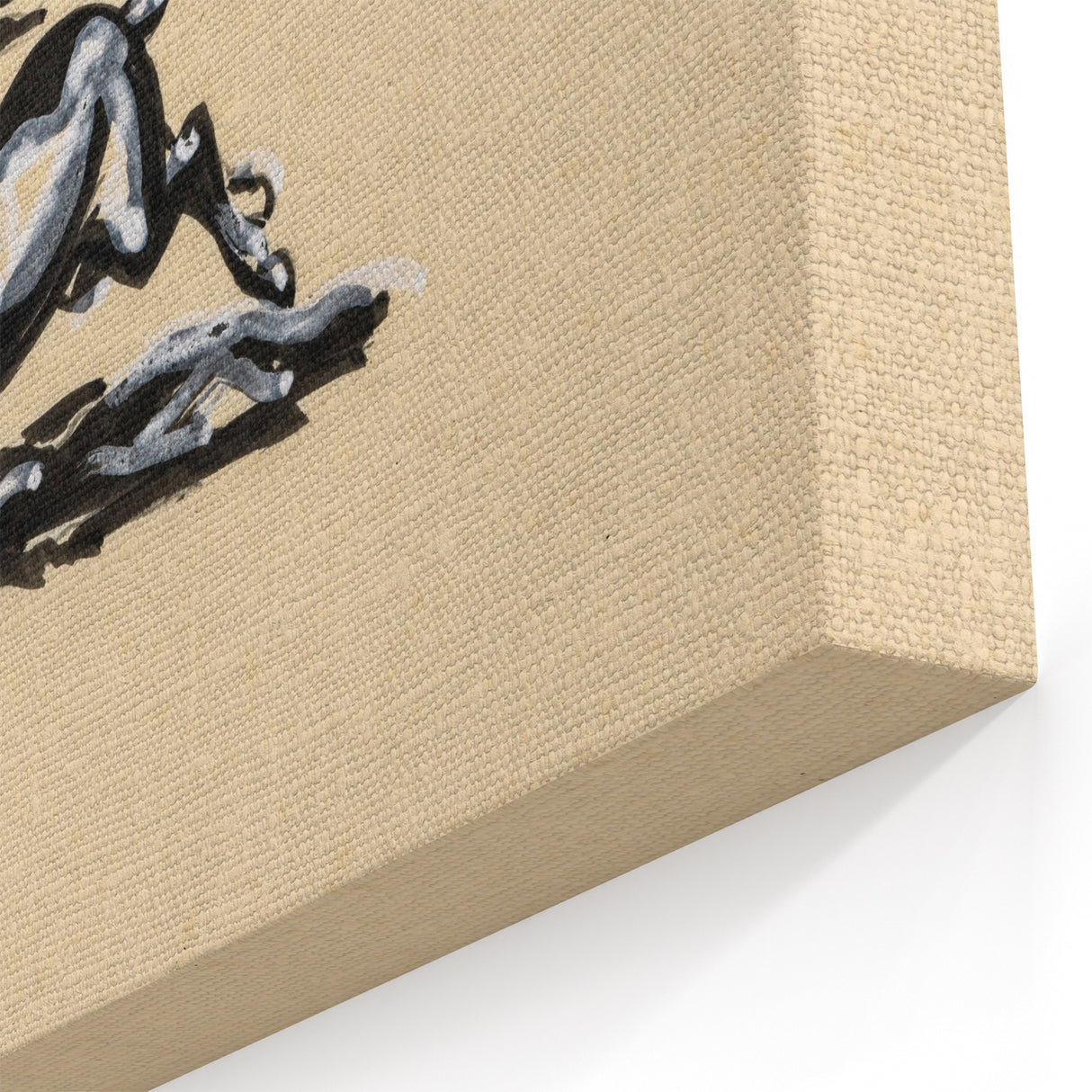 Grunge Wall Art: Running Horse Design | Vintage Grunge Canvas Print