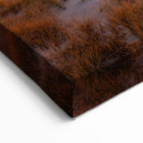 New Jersey Beach Art – Sunset Over Jersey Shore Dunes Scenic Print