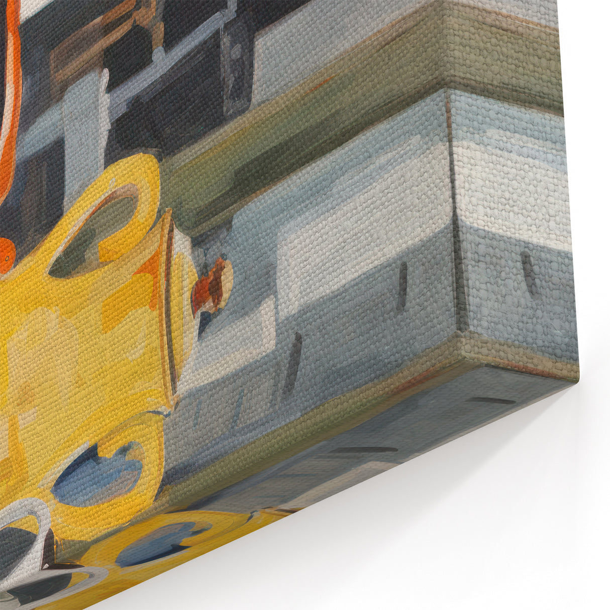 Electric Still Life Art with Vibrant Pottery | Modern Abstract Decor