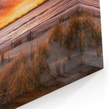 Custom New Jersey Artwork – Scenic Sunset Over Jersey Shore Dunes