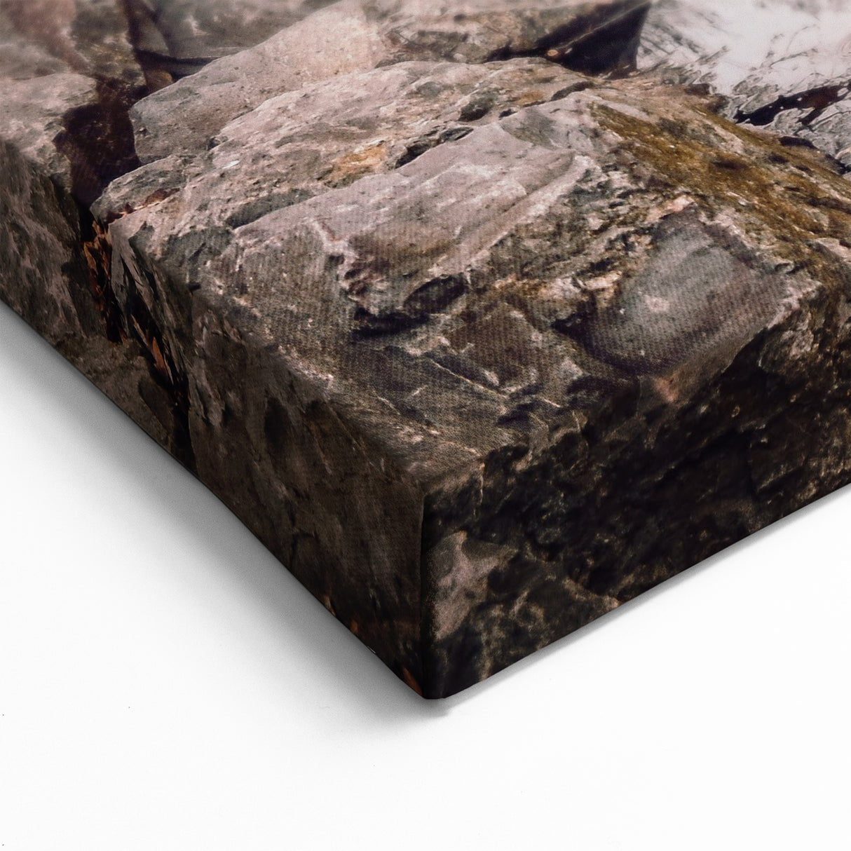 Historic New Jersey Scenes – Reflections of a Park Bridge Scenic Print