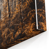 Rustic Autumn Forest Wall Art – Nature-Inspired Farmhouse Landscape Decor