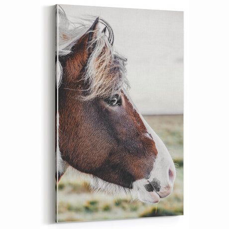 Majestic Horse Rustic Wall Art – Farmhouse Decor with Vintage Charm