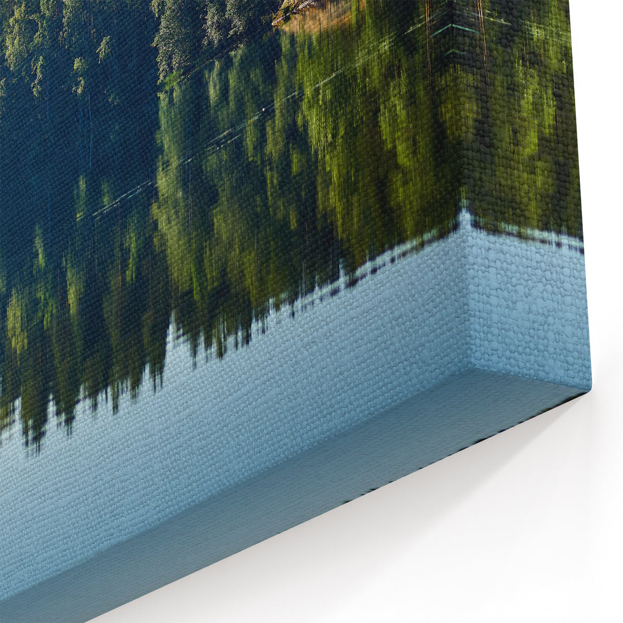 Mississippi Landscape Art - Forest Lake Reflection Canvas Prints