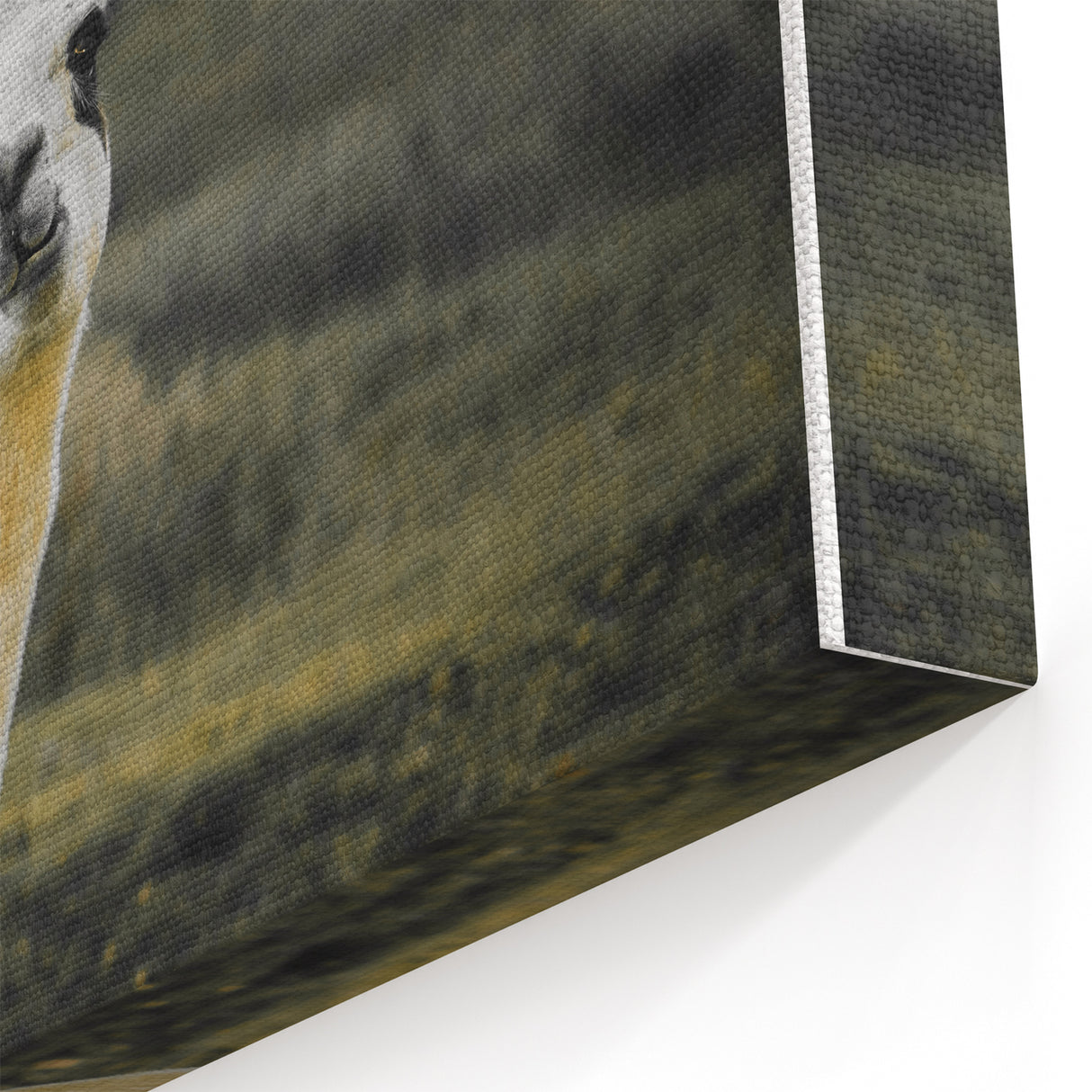 Llama Rustic Wall Art – Farmhouse Animal Decor with Nature’s Charm