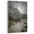 Rustic Lakeside Cabin Wall Art – Farmhouse Decor with Mountain Charm