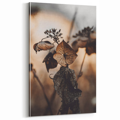 Rustic Dried Flower Wall Art – Farmhouse Nature Decor with Vintage Charm
