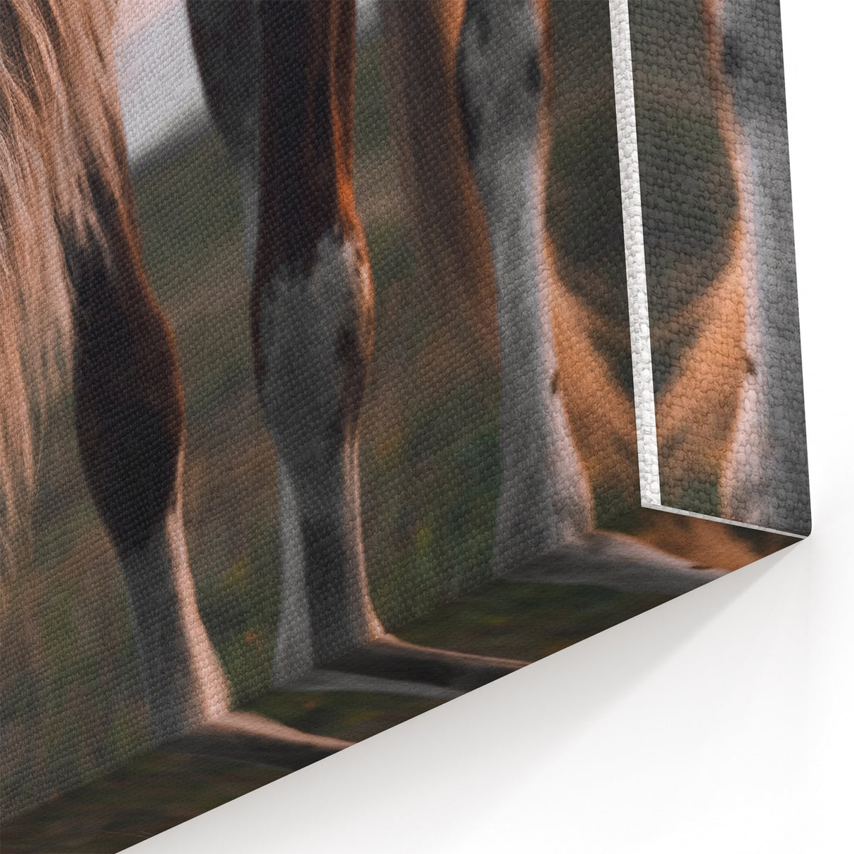 Rustic Grazing Horse Wall Art – Farmhouse Decor with Natural Charm