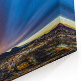 New Mexico Wall Art – Stunning Santa Fe Sunset Sky Scenic Southwestern Art