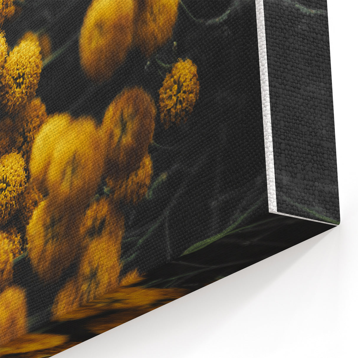 Rustic Yellow Flower Wall Art – Farmhouse Decor with Autumn Elegance
