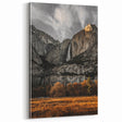 Rustic Mountain Waterfall Wall Art – Farmhouse Decor with Nature’s Beauty