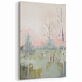 Electric Forest Landscape Wall Art | Serene Nature-Inspired Decor