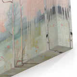 Electric Forest Landscape Wall Art | Serene Nature-Inspired Decor